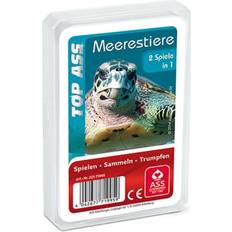 Brætspil ASS Altenburg Quartett- Meerestiere Deutsch Gesellschaftsspiel