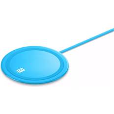 Wireless apple charger Cellularline Neon Wireless Charger Apple, Samsung And Other Wireless Smartphones Base Colorata Di Ricarica Wireless Azzurro