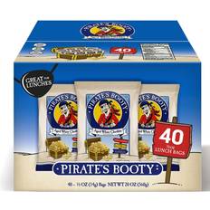 Food & Drinks White 40ct. pirate’s booty aged cheddar popcorn snack packs. free