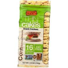 Biscuits Thin Cakes Snack Crackers Gluten Free Corn Quinoa