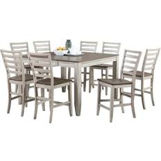 Silver Dining Sets Steve Silver Abacus Dining Set 5