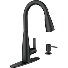 Moen single handle kitchen faucet Moen haelyn single-handle pull-down sprayer Black