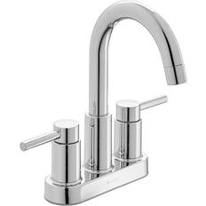 Best Basin Faucets Glacier Bay Dorind Centerset 2-Handle High-Arc Chrome, Gray