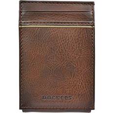 Dockers RFID Slim Front Wallet, Dark