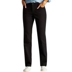 Lee womens Classic Fit Monroe Straight-leg jeans, Black