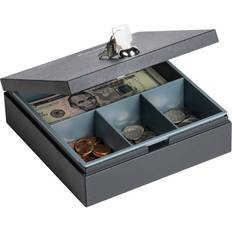 Sentrysafe Steel Drawer Safe with Key Lock 006 cu ft Black