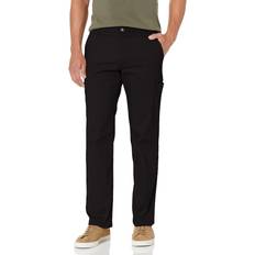 Lee Men's Performance Series Straight-Fit Extreme Comfort Cargo Pants, 33X32, Black