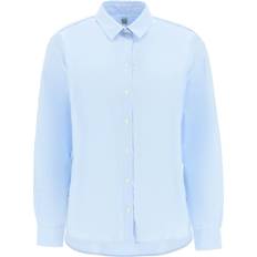 Toteme Cotton poplin shirt blue