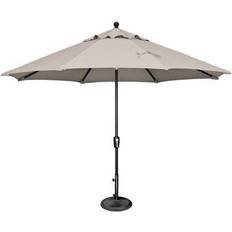 Silver Parasols & Accessories Farish Launceston 11' Market Umbrella brown