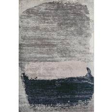 Carpets & Rugs Rugs America CosmoLiving Cosmopolitan Abstract Blue, Gray, Silver 96x120"