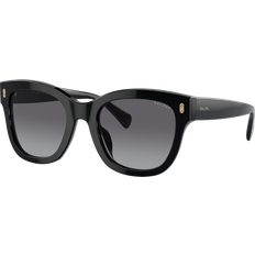 Ralph lauren glossy Ralph Lauren Polarized Solbriller - Glossy Black