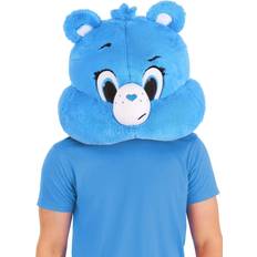 Bleu Masques pour la Tête Care Bears Grumpy Bear Mascot Mask for Adults Care Bears Accessories