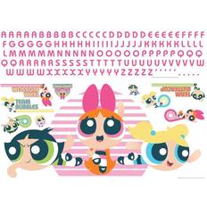 Kid's Room RoomMates Powerpuff Girls Giant Peel & Stick Alphabet Personalization Decals