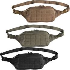 Molle Mil-Tec Bæltetaske Med Molle - Sort