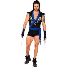 Roma Men's 3pc Ninja Warrior Costume