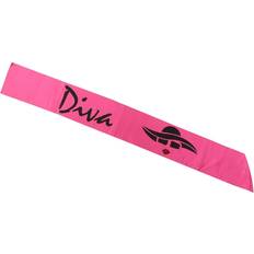 Elope Diva sash hot pink