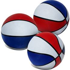 Basketball whites Red, & blue mini basketball set for pop a shot basketball arcade games s