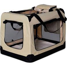 Dog car crate transport box, Dog carrier, Collapsible transport crate, Car crate, Small animal