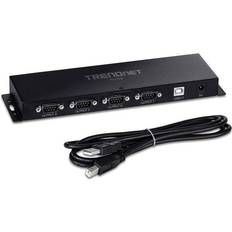 Usb serial port adapter Trendnet TU-S4 4-Port USB to Serial RS232 Hub