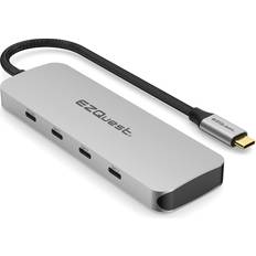 Hub 7 usb 3.0 Ezquest USB-C Gen 2 Hub Adapter 7-Ports 3X USB-C 10Gbs Ports 3.0 with 5Gbs Data