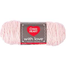 Red heart with love yarn Red heart with love yarn-sweet pink