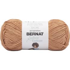 Yarn & Needlework Supplies Bernat softee cotton yarn-sandstone