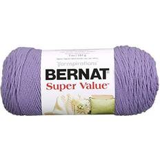 Purple Yarn Bernat super value knitting yarn, 7 oz, gauge 4 medium worsted, lavender