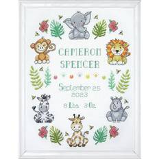 Design Works Counted Cross Stitch Kit 11 x 14 in the Jungle 14 Count