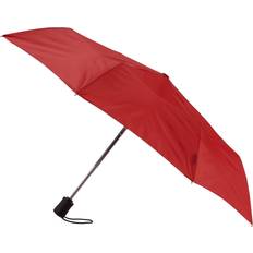 Umbrellas Lewis N. Clark Automatic Travel Umbrella Red