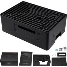 Ersatzgehäuse Akasa Gehäuse Für Raspberry Pi 4B Alu Schwarz