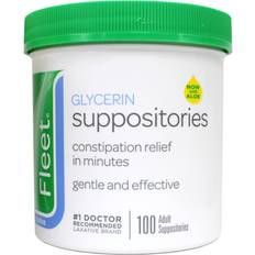 Fleet laxative glycerin suppositories constipation