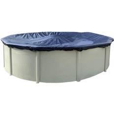 24 ft round pool cover Winter block premium winter pool cover for above ground pools, 24’ ft. round