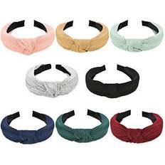 Headbands on sale Pieces 8 Wide Headbands Knot Turban Headband Hair Band