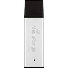 MediaRange 512 GB Minnepenner MediaRange High Performance 512 GB, USB-Stick, silber