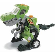 Vtech Véhicule transformable interactif Switch et Go Dinos Drex Super T-Rex Jeep