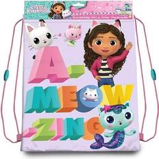 Multifärgade Ryggsäckar Euromic Gabby's Dollhouse Gympapåse 30 x 40 cm