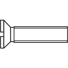 Toolcraft M4*40 D963-4.8:A2K 194809 Senkschrauben M4