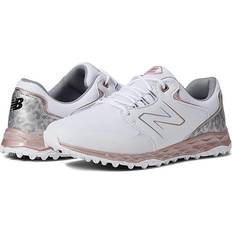 New Balance Pink Golf Shoes New Balance Fresh Foam Links Women's Golf Shoe, White/Pink, Spikeless