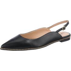 Coach Women Ballerinas Coach VAE Skimmer Black Smooth Leather