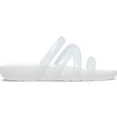 Crocs Splash Glossy Strappy - White