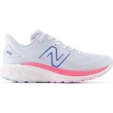 New Balance Blue Sport Shoes Children's Shoes New Balance Big Kid's Fresh Foam X 860v13 - Moon Dust/Neon Pink