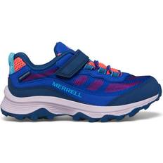 Blue berry Merrell Junior Moab Speed Low A/C Waterproof Walking Shoes - Blue/Berry/Turq