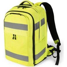 Dicota Hi-Vis Sac à dos 32-38 litres polyuréthanne thermoplastique (TPU) 600D RPET jaune