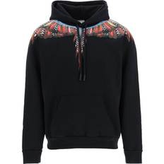 Marcelo Burlon Grizzly Wings Hoodie - Black