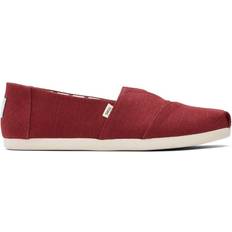 Toms Alpargata Classic Slip On Shoes Red