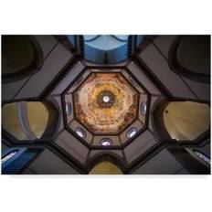 Interior Details Trademark Fine Art Giuseppe Torre 'Under The Brunelleschis Dome' Framed Art