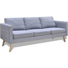 Sofás vidaXL 3-Seater Sofa 116cm 3 Seater