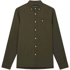 Lyle & Scott Regular Fit Oxford Shirt - Olive Green