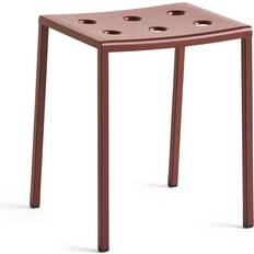 Rouge Tabourets Hay Balcony 46 cm Iron Red Tabouret