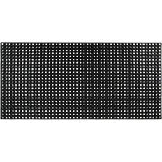 Carpets & Rugs vidaXL Mat Rubber 23mm 100x150cm Garage Black cm